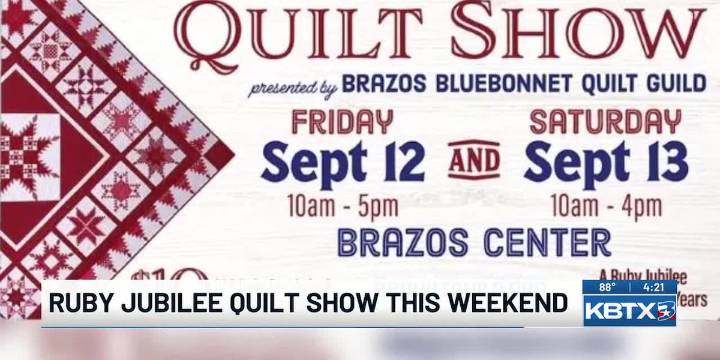 Ruby Jubilee Quilt Show celebrates 40 years of Quilt Guild