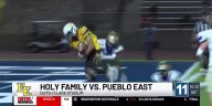 Thursday night endzone! Wins for Pueblo East and Coronado