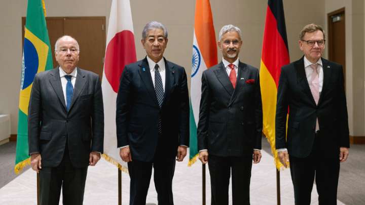 Jaishankar joins G4 counterparts at UNGA, reaffirms push for UN Security Council reforms