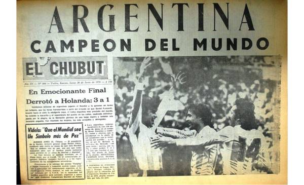 Argentina Campeón del Mundo en 1978