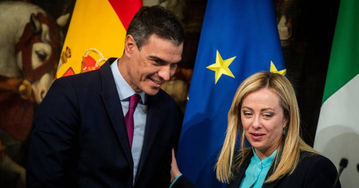 Meloni y Sánchez: diferentes formas de entender el rumbo peligroso de la «flotilla» de Gaza