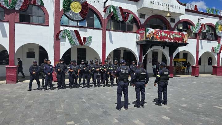 Implementan SSEM y Policía Municipal Operativo Blindaje en Nextlalpan