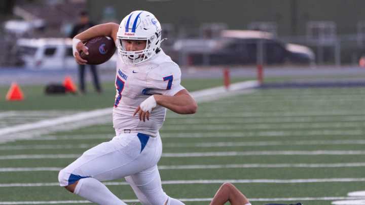 Churchill football star Lukas Babbitt shines in win over former school