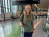 My daughter is studying abroad in Italy this semester. I didn't expect to be this panicked about the distance.