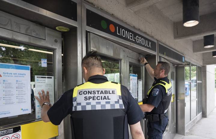 Montreal transit strike expected to begin today, disrupting service for two weeks