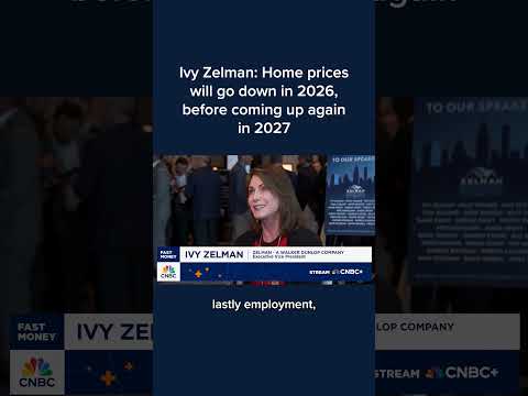 Ivy Zelman: Home prices will go down in 2026, before coming up again in 2027