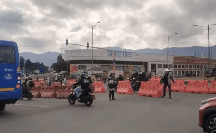 Movilidad 3 de septiembre en Bogotá: congestión vehicular en Las Américas