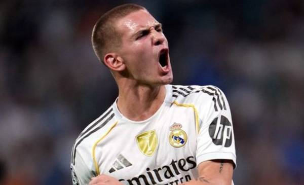 Mastantuono marcó su primer gol en Real Madrid: tremendo derechazo al ángulo
