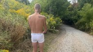 Justin Bieber strips down to underwear for Segway spin