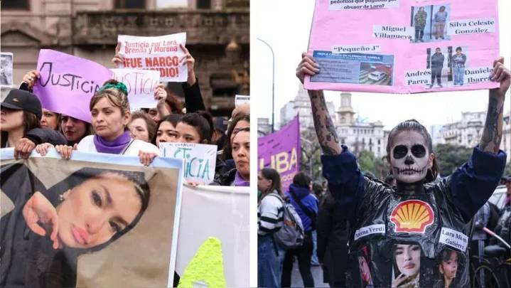 Miles marchan en Argentina para exigir justicia para víctimas de triple feminicidio: peruano es el principal sospechoso [FOTOS]