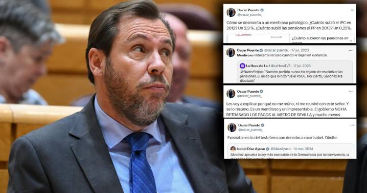 Puente se erige como «legítimo defensor» frente a una «derecha agresora» a pesar de su historial de insultos