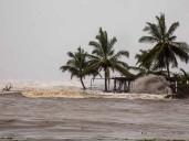 Pierde fuerza Mario, se convierte en Depresión Tropical mientras se aleja de territorio nacional