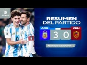 Venezuela cayó 3-0 ante Argentina por Eliminatorias Sudamericanas, pero se mantiene en el repechaje 