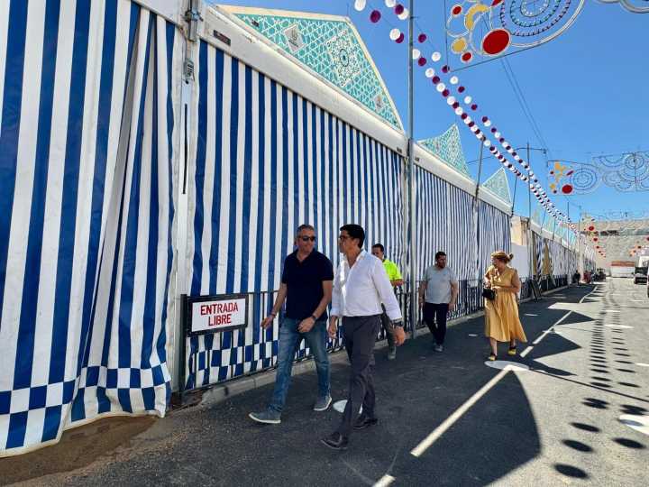 Ayamonte inicia sus Fiestas de las Angustias con un atractivo programa y un recinto más accesible