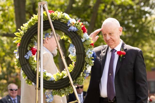 Honoring sacrifice: Vietnam veterans gather for annual rededication of South Boston memorial