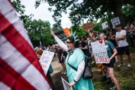 Washington se movilizó este sábado contra Donald Trump