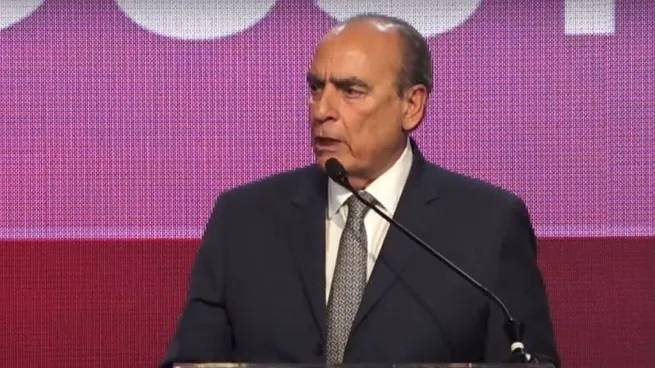 Guillermo Francos, ante industriales: "Se pretende romper las reglas de juego democráticas y generar inestabilidad"