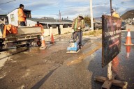 Siguen los trabajos de bacheo de calles