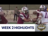 2025 Central Texas high school football week 1 highlights