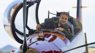 La Princesa Leonor ingresa en la Academia del Aire y tiene su primer contacto con el Pilatus