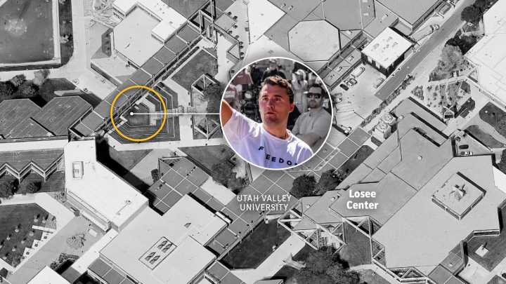 See timeline of Charlie Kirk shooting and manhunt for shooter
