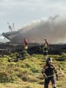 Investigaciones desvelan que el pesquero marroquí encallado en Lanzarote era una patera con cinco migrantes a bordo