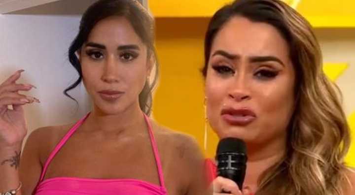 Melissa Paredes se molesta al ver EN VIVO a su examiga Ethel Pozo y Gigi Mitre la delata: “La detesta”