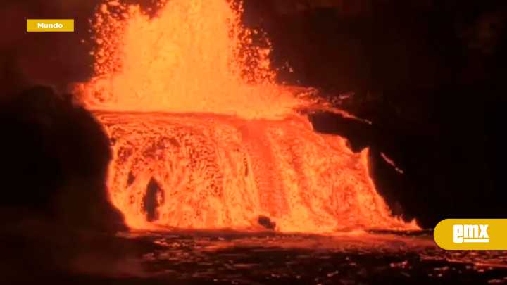 Volcán Kilauea entra en erupción; deja fuentes de lava de 150 metros de altura