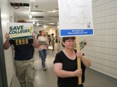 Loyalist College classes continue as striking workers picket campus