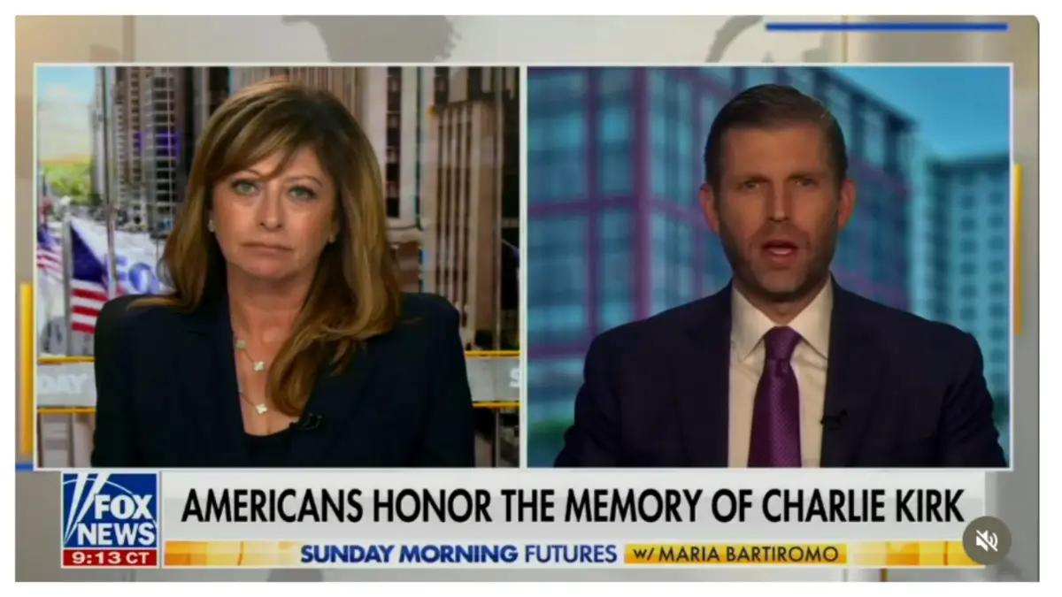 ‘Is He Serious Right Now?’: Folks In Stitches After Eric Trump Missed the One Crucial Detail In His Story About a Jamaican Man Allegedly Mourning Kirk
