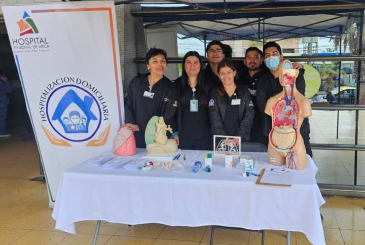 Hospital de Arica educa a la comunidad sobre el uso correcto de inhaladores
