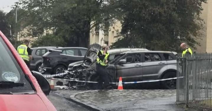 Mortified Edinburgh scheme residents wake to 'torched cars on street'