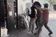Fuerte repudio. Una estación de servicio de Entre Ríos difundió un video que simula el secuestro de una mujer