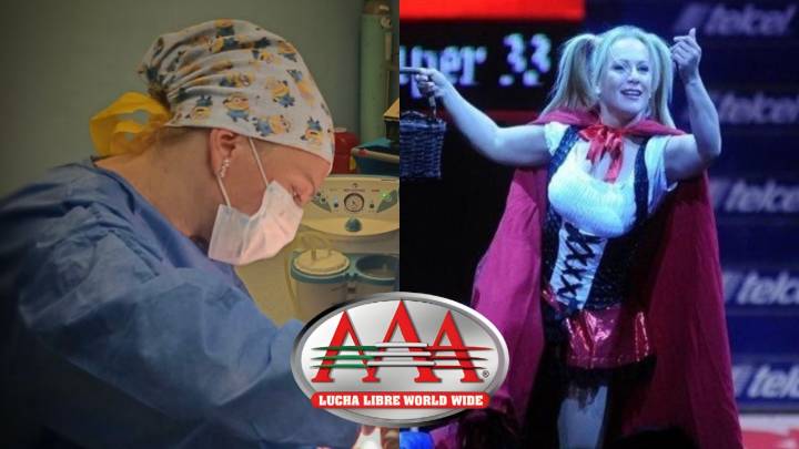 Estrellita, la luchadora que pasó de brillar en la AAA a ser médico