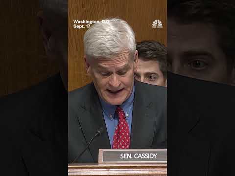 Republican senator questions why tide changed so quickly on former CDC director