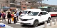 Comas: Combi pirata atropella a anciano en Comas y vecinos exigen semáforos en la zona