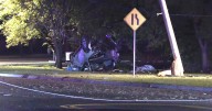 Police: Woman killed, man hurt when speeding pickup truck crashes in Kechi
