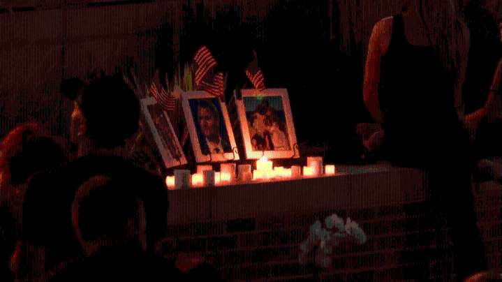 Hundreds turn out for Charlie Kirk vigil at WSU