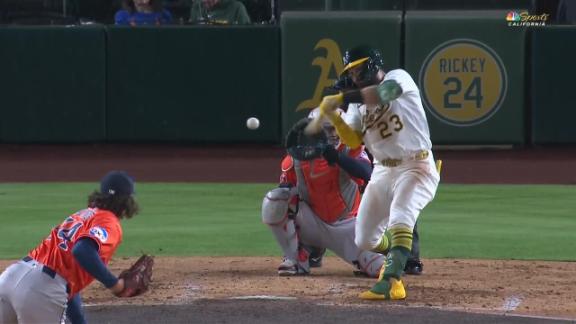 Langeliers has HR among 4 hits, Soderstrom also goes deep as Athlet...