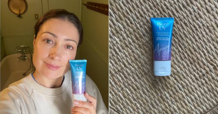 Bioré UV Aqua Rich Glow Enhancing Moisturizer SPF Review