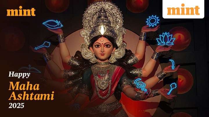 Happy Maha Ashtami 2025: Best 70+ wishes, greetings, images, GIFs and quotes