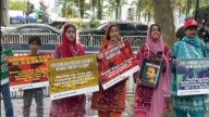 “Free Balochistan”: Activists stage protest outside UN headquarters