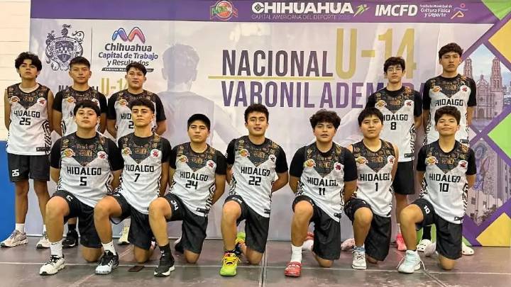 Hidalgo es eliminado del Nacional Sub 14 de baloncesto