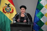 Ministra de Bolivia denuncia intento de anular elecciones
