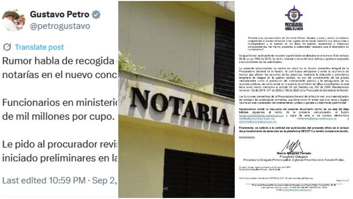 Ministerio de Hacienda suspende concurso de notarios en Colombia por denuncias de irregularidades