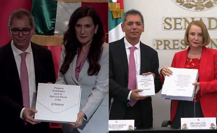 Entregan Paquete Económico 2026 al Congreso de la Unión