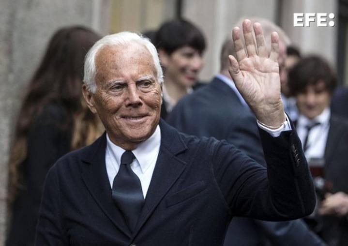 El diseñador Giorgio Armani, el ‘rey’ de la moda italiana, muere a los 91 años