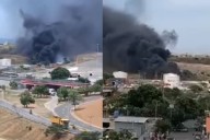 VIDEOS. Emergencia en Venezuela: avioneta capotó en Aeropuerto Internacional de Maiquetía