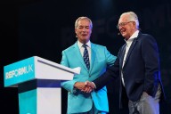 Nigel Farage hails Preston Manning as his ‘inspiration’ as Reform UK surges in polls