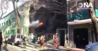 Se prendió fuego un viejo conventillo: un muerto y varios heridos
